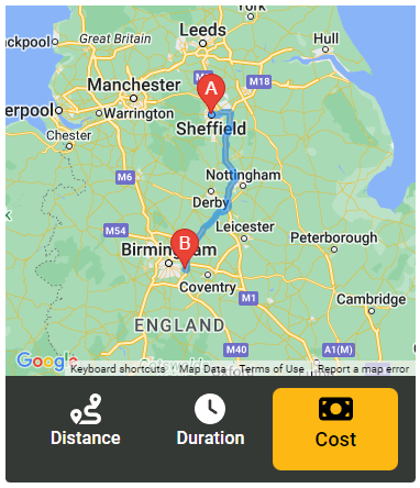 sheffield birmingham airport transfer
